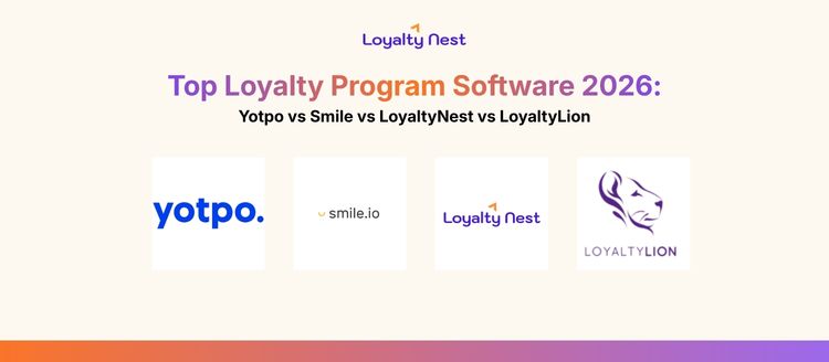 Top Loyalty Program Software 2026: Yotpo vs Smile.io vs LoyaltyLion